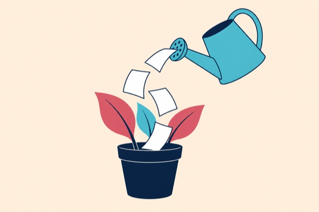 A paper stream nourishes a growing business.